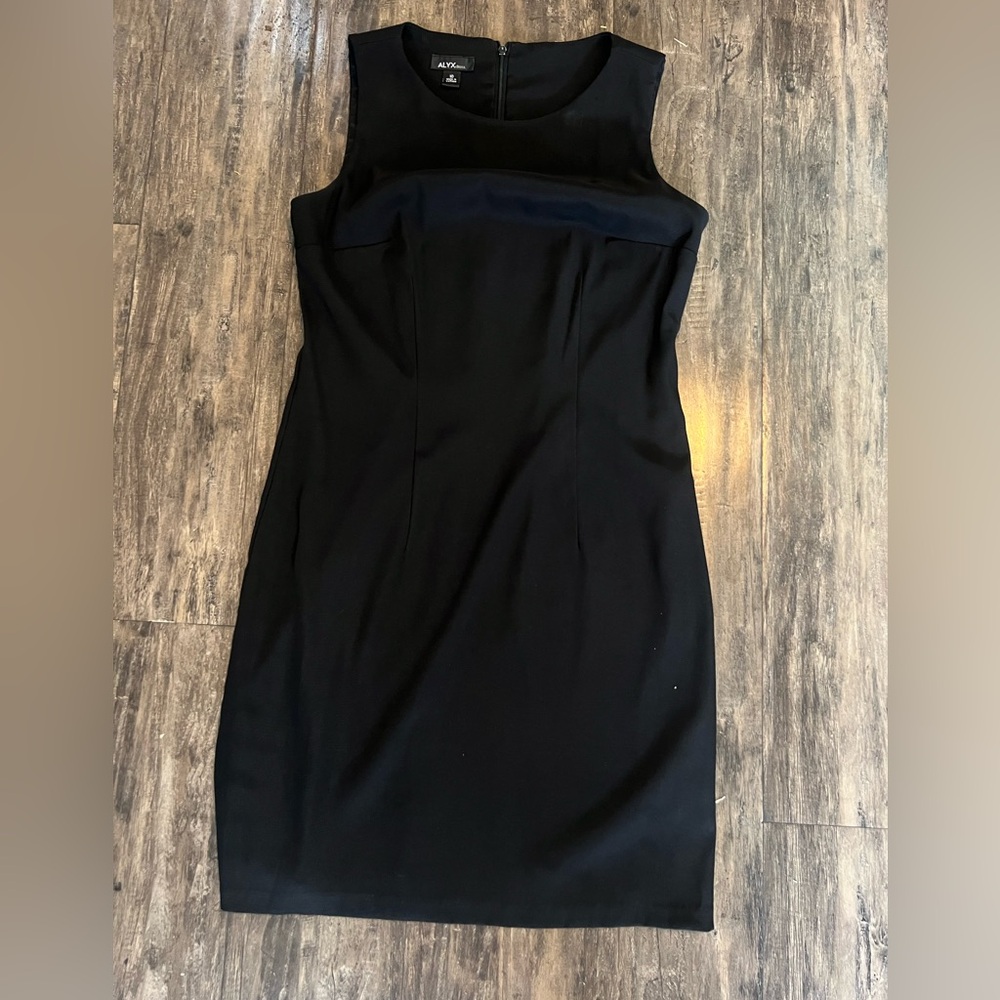 Alyx Classic Black Midi Dress